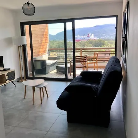 Piscine, 200m Port De Vecchio Pour 2 Personnes Апартаменты *